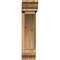 Ekena Millwork Thorton Traditional Smooth Bracket w/ Offset Brace, Western Red Cedar, 5 1/2"W x 18"D x 22"H BKT0604X18X22THR01SWR - alternate 2